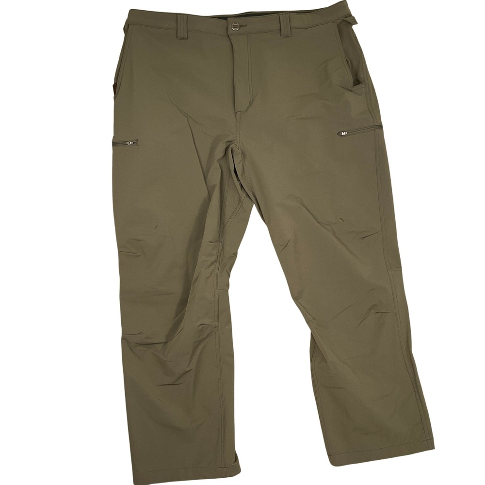 Duck Camp Pants Mens 40R Olive Green Drylands Outdoor Technical Cargo Stretch